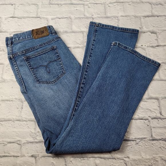 Lauren Jeans Co Premium Bootcut Jeans size 6 Petite - Picture 1 of 16